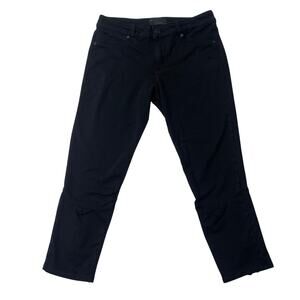 Democracy Womens Medium Jeggings Zip Leg Cropped Stretch Jeans Leggings